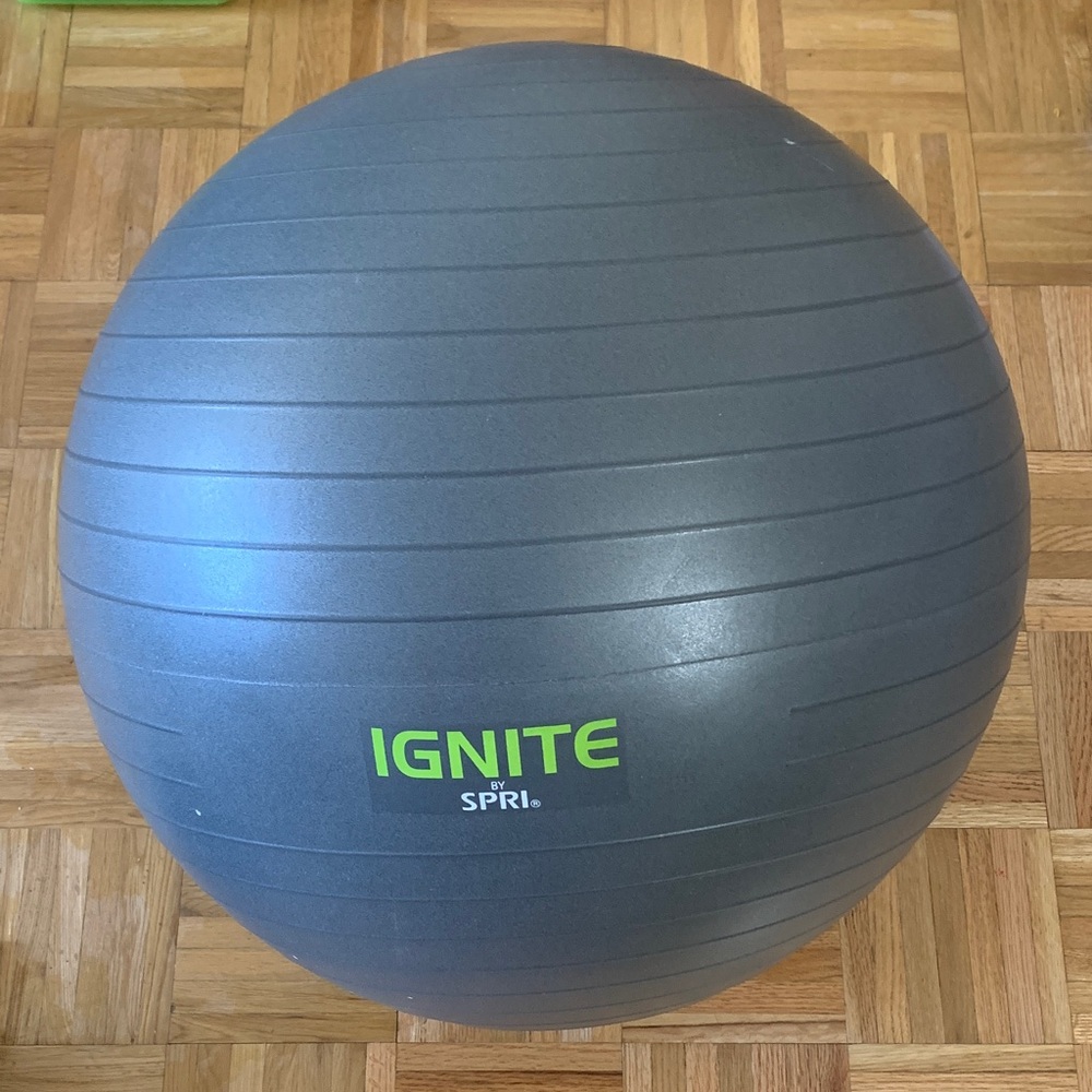 70” Weighted Inflatable Exercise Ball - Gym Workout Accessories by SPRI - GUC